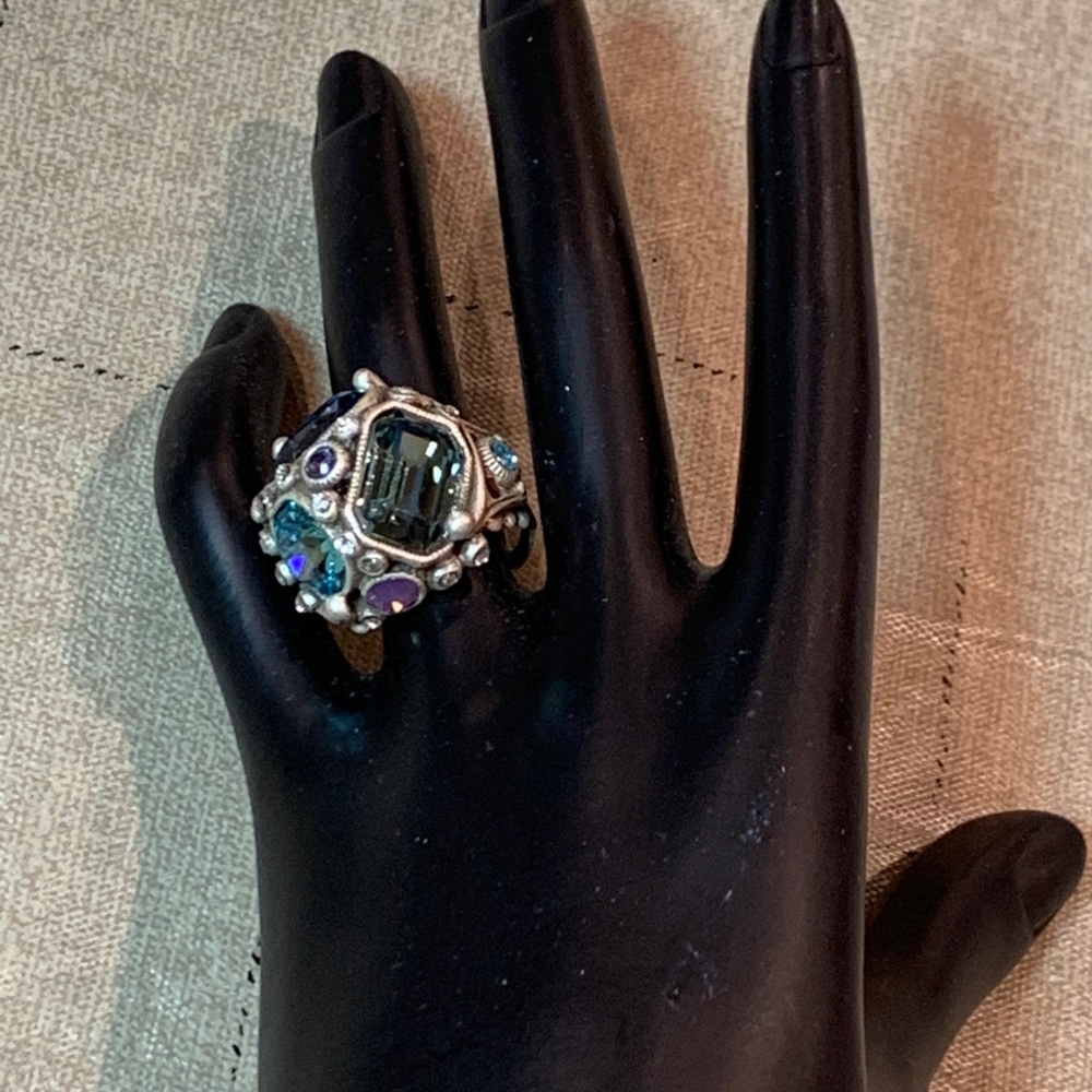 Crystal Geometry Ring